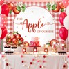 MEHOFOND 7x5ft Fall Apple Baby Shower Photography Backdrop Apple of