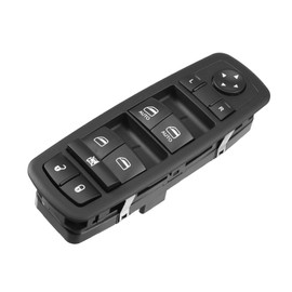 Hihaha No.4602533AB Power Window Switch for Dodge Grand Caravan 2008-2011 / Front Left Driver Side Window Control Switch/Durable Plastic / 1Pcs Black