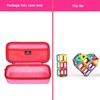 Tourmate Magnetic Tiles Blocks Storage Case for Magformers Basic Set/PicassoTiles/Magna