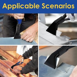 Abizarch Hand Seamers Metal Steel Sheet Metal Bender Metal Bending and Flattering Pliers with Anti-Slip Handle Straight/45° Sheet Metal Tools for Bending and Flattening Sheet Metal ZHAZHAMO