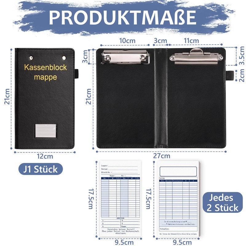 Cash Blocks 2 x 50 Sheets with 2 Addition Sheets