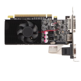 GT730 2GB GDDR3 64bit Graphics Card Support DVI I VGA HD Multimedia Interface Gaming Graphics Card with Cooling Fan GT730 2GB GDDR3