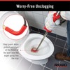 RIDGID 59787 Model K-3 Toilet Auger with Unclogging 3-Foot Snake