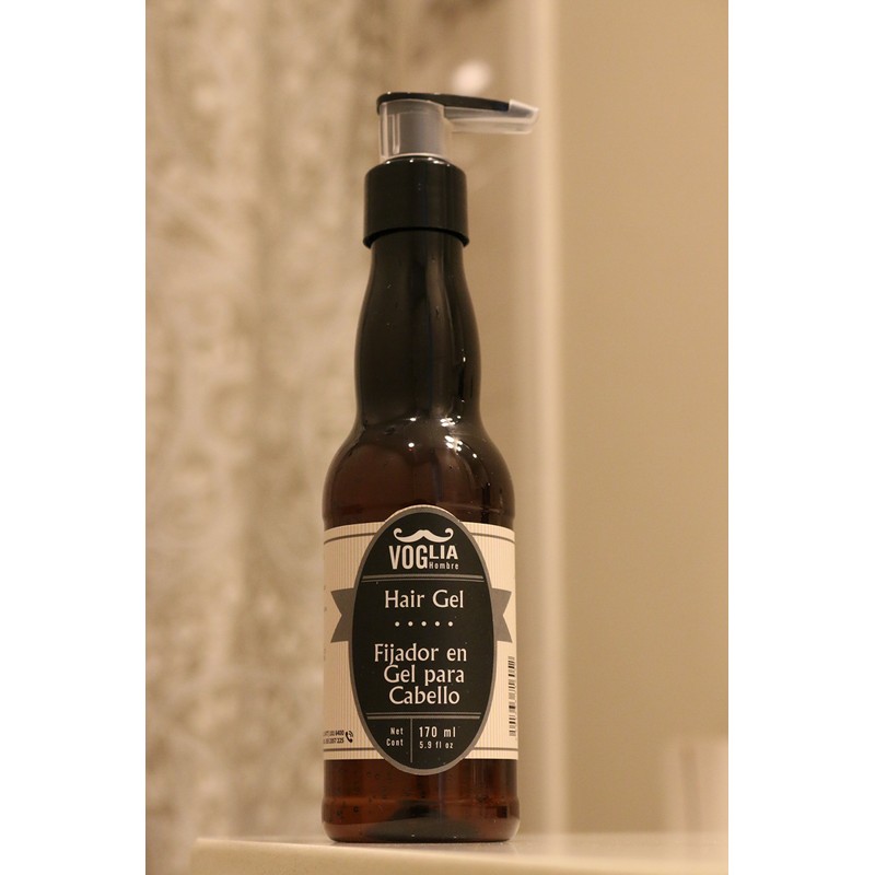Voglia Men Hair Gel - Strong Styling Control for Any