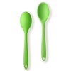 Auvotuis 2 Pcs Silicone Spoons for Cooking Heat Resistant, Non-Stick