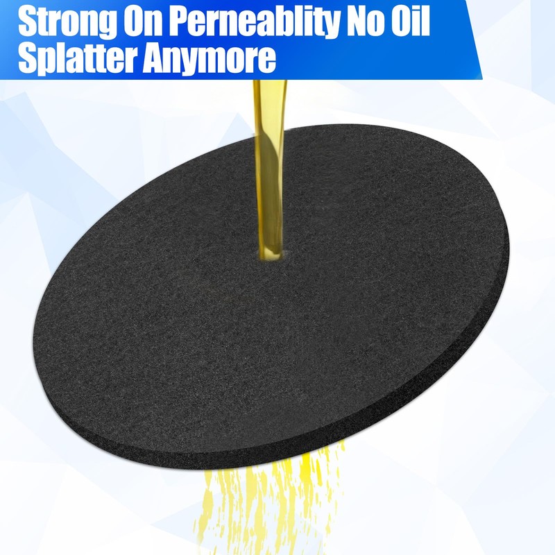 Exclaith 6 Pack Oil Drain Splash Pad 15 inch Round