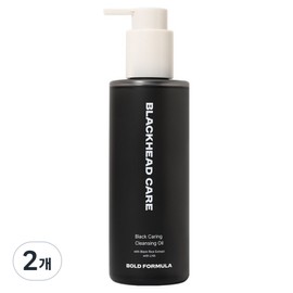 Bold Formula Black Caring Cleansing Oil, 2, 200ml / 볼드포뮬러 블랙 케어링 클렌징 오일, 2개, 200ml
