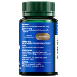 Nature's Own 4 in 1 Concentrated Fish Oil Odourless 60 Capsules