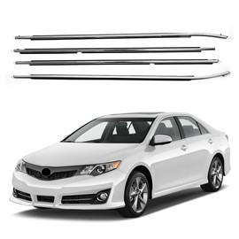 Quxunzzz Window Moulding Weatherstrip Trim Seal Belt Fit for Toyota Camry 2012 2013 2014 2015 2016 2017 Waterproof