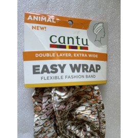 Cantu Animal Print Double Layer Easy Wrap Flexible Fashion Headband NEW