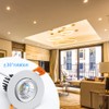 inShareplus 2 Inch LED Downlight, 3W Recessed Lighting COB Dimmable,