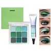 Eyeshadow Eyeshadow Palette with 9 Colors Matte and Glitter, Waterproof
