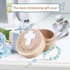 TBTFW My First Rosary, Baby Rosary Baptism Keepsake Box, Baby
