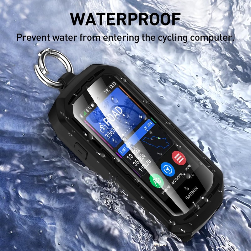 Suoman for Garmin Edge 1050 Case, [Anti-Scratch] TPU High Definition