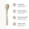 EDZARD Egg Spoon (Length 11 cm) Made of Real Sea