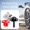 10 Sets Engine Splash Shield Guard Undertray Cover Screws Bolt
