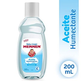 Mennen Aceite de Bebé Baby Magic Hipoalergénico 200 ml. Cuidar, Limpiar y Humectar la Piel de tu Bebé. Ideal para dar Masajes