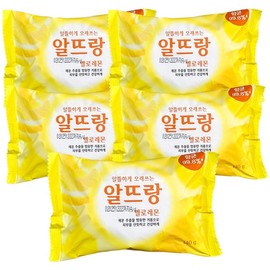 Altrang Soap Yellow 140g x 5Hard and long-lasting soap / 알뜨랑비누옐로우140g x 5개단단하고 오래쓰는 비누