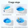 Disposable Ashtrays 25-Pack Water-Activated, Portable Paper Ashtrays for Car Cup