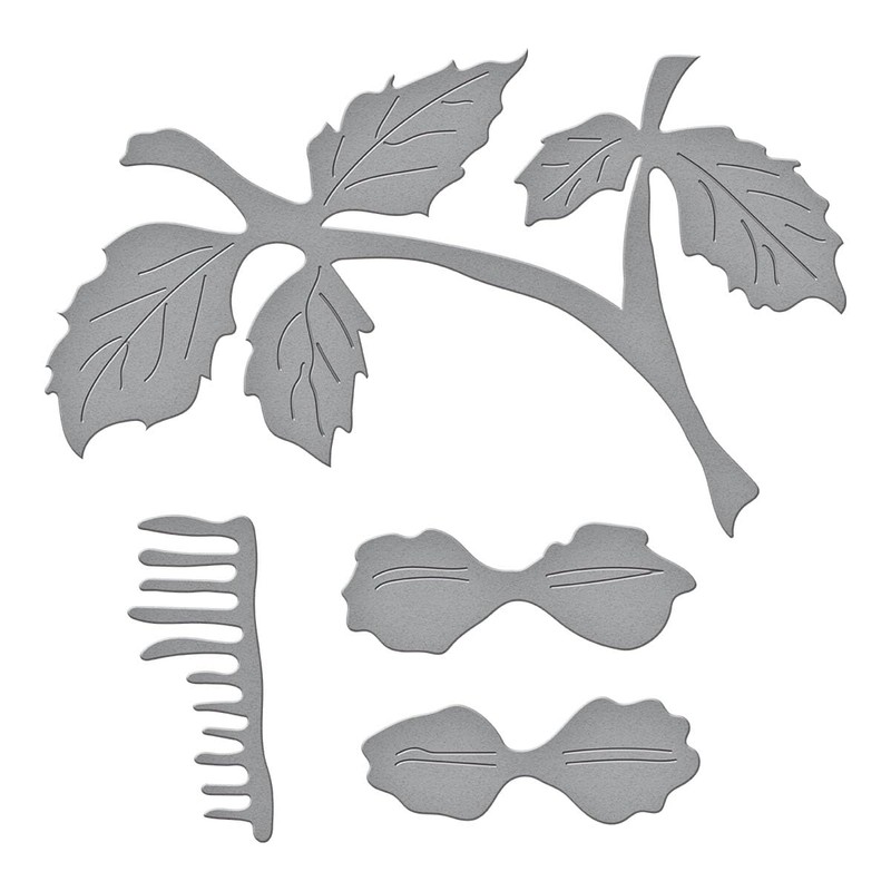 Spellbinders Mock Orange Etched Dies, Metal