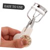 WOONEKY Rhinestone Eyelash Curler Wide Mouth for Eyelash Separator Tool