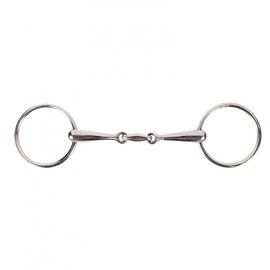 Horze Double-Jointed Loose Ring Snaffle, 5