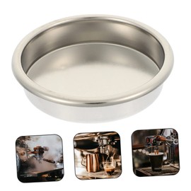 Alipis 5pcs Espresso Maker Filter Insert Stainless Steel Blind Filter Machine Backflush Disk for Machine Supply