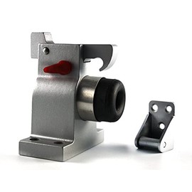 Door Stop TS-83030 Grey Solid Aluminium Casting Floor-Mounted Including Locking Device