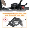 REARACE Front Brake Fluid Reservoir Guard Compatible with Royal Enfield