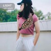 Leopard Print Chest Bag Belt Bag Messenger Shoulder Bag for
