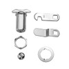 WOOCH 1-1/8" Thumb Operated Offset Cam Lock, RV Compartment Latch,