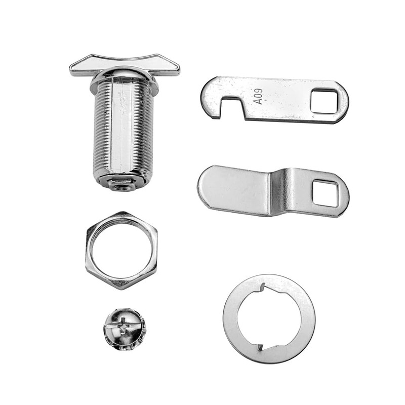 WOOCH 1-1/8" Thumb Operated Offset Cam Lock, RV Compartment Latch,