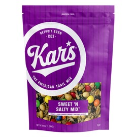 Kar's Nuts Sweet 'N Salty Trail Mix 44oz Resealable Pouch (Pack of 6)