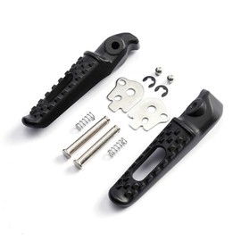 XMT-MOTO Rear Footrests Footpegs Peg Fit For HONDA CBR600RR 2003-2025 CBR1000RR 2004-2016 Matte Black