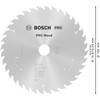 Bosch Professional Circular Saw Blade Standard for Wood