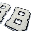 Iron on Letter Patch 3Pcs Varsity Letter Patches 4.5 inch