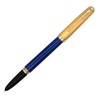 Gullor Fountain Pen with Ink Convertor, Golden Screw-on Cap, Fine