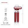 KitchenAid Gourmet - Abrelatas multifunción, 8.36 pulgadas, color rojo imperio