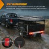 Nilight 5” X 3” Rectangular Trailer Tail Light 2 PCS