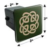 GRAPHICS & MORE Celtic Knot Love Eternity Tow Trailer Hitch