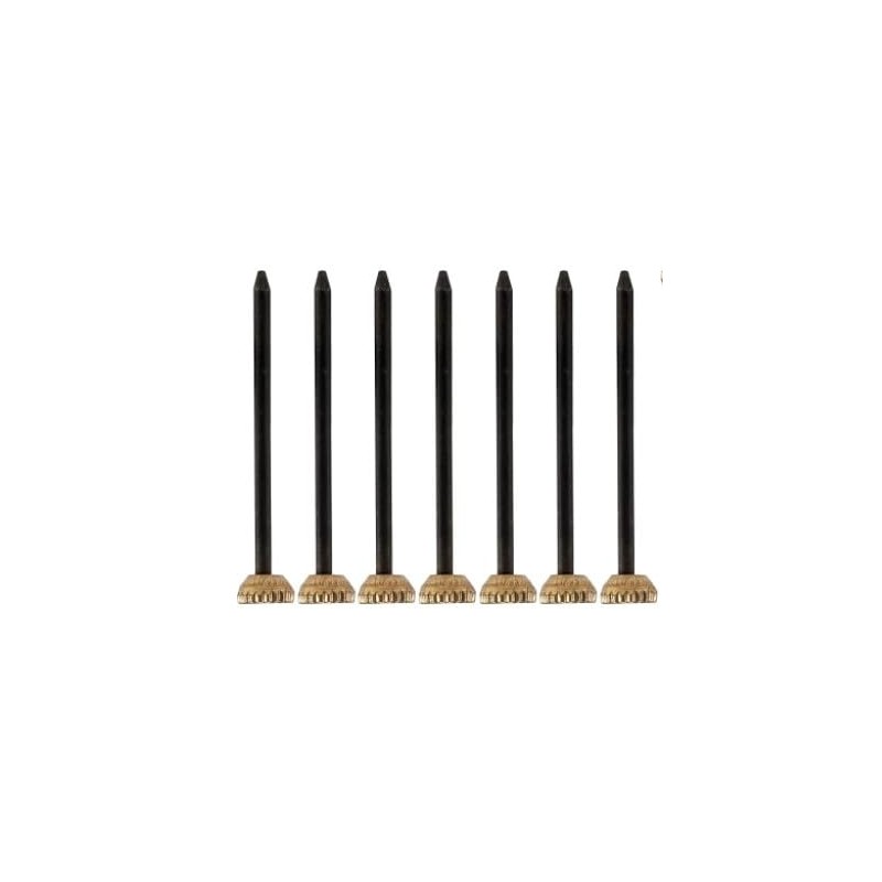 Dzina Picture Photo Hanging Hook PINS KNURLED Brass Head (