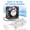 Wathai IP68 60mm x 25mm DC 12V Waterproof Cooling Fan