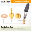 Aupoko 4 Sets Bicycle Brake Olive Insert Bike Hydraulic Disc