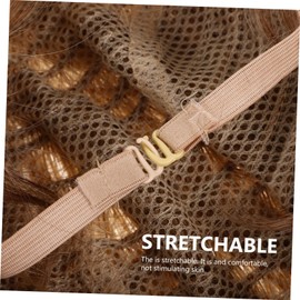 FRCOLOR Short Curly Wig for Women Big Wavy Synthetic Hair for Daily Wear Party Decoration Comfortable Stretchable Design Easy to Wash Reuse for Cosplay Special Events