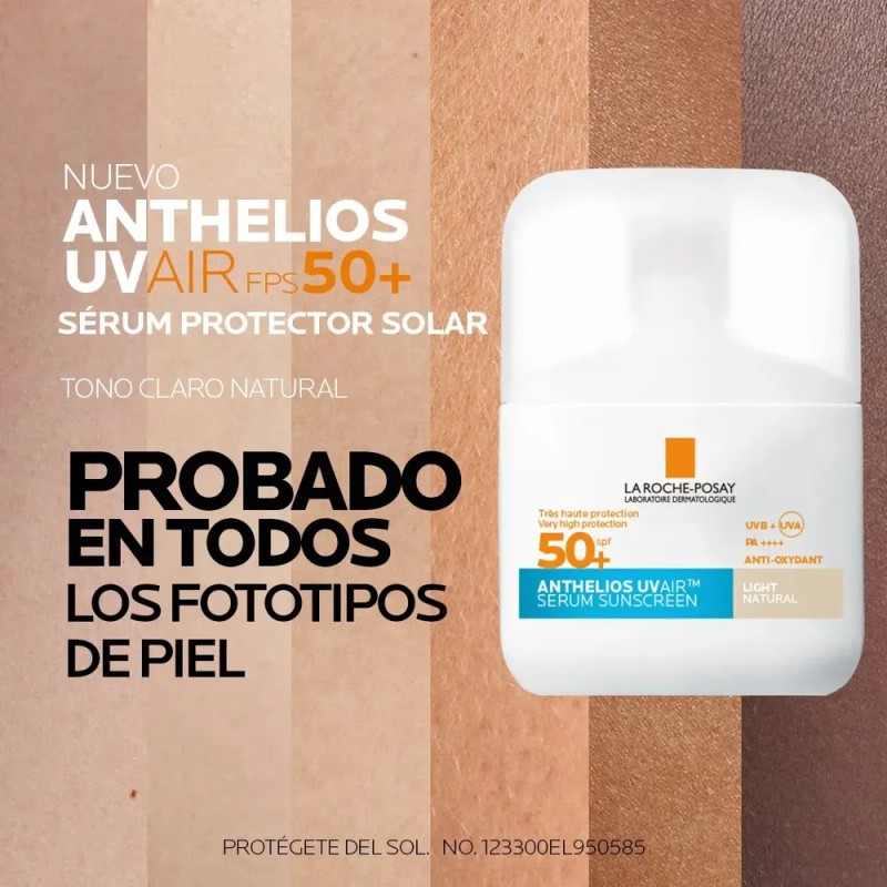 Protector Solar UV AIR 50ml La Roche-Posay Claro