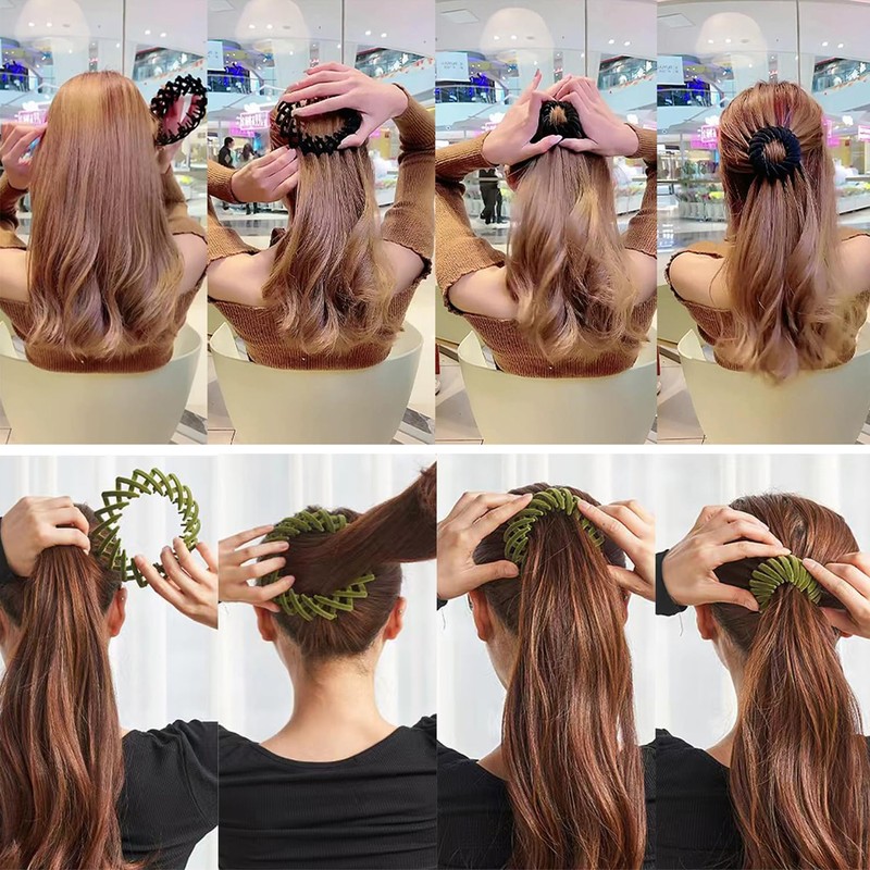 WADY Pinzas para el Pelo con Forma de Nido de