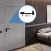 sourcing map 4" Hook and Eye Latch, Barn Door Lock