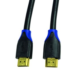Logilink CH0065 HDMI Cable High Speed with Ethernet, – Resolutions up to 4096 x 2160, Ultra HD and 3D Black