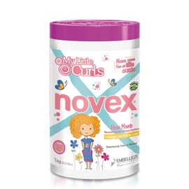 Novex Value Size Deep Conditioning Hair Masks infused with Natural Ingredients (1kg/35oz) (Novex My Little Curls Deep Hair Mask 35 oz - Hydration & Softness - Infused with Aloe Vera)