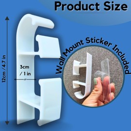 CPAP Hose Holder Hanger for Preventing Tube Leakage and Tangle Adjustable Removable and Sturdy Support Bed Organizer Mask Holder Anti-Skid CPAP